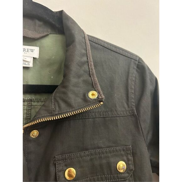 NWT J. Crew military inspired jacket XS - Picture 3 of 8